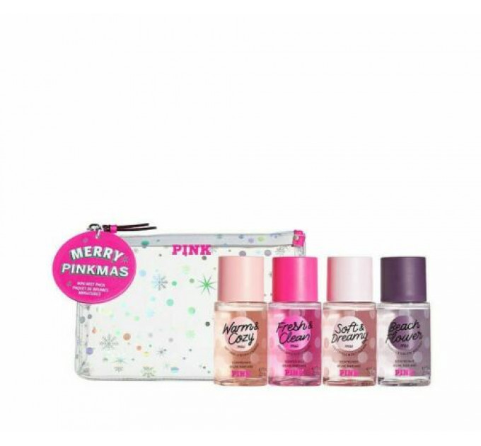 Подарочный набор Victoria's Secret PINK Mini Mist Travel Size в сумочке